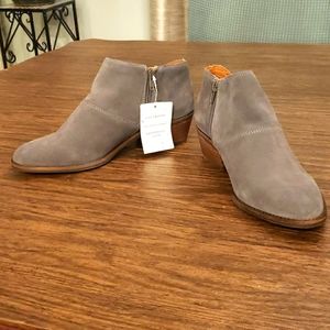 Lucky brand suede booties